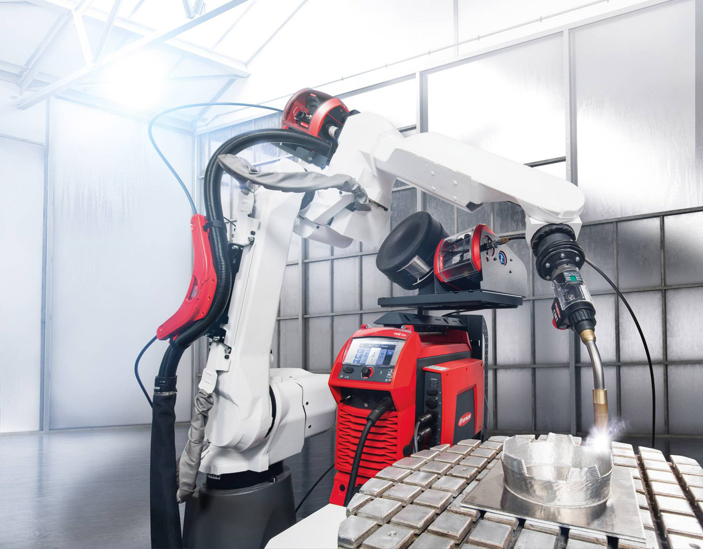 Robotska Д‡elija za zavarivanje sa Fronius TPS/i izvorom struje